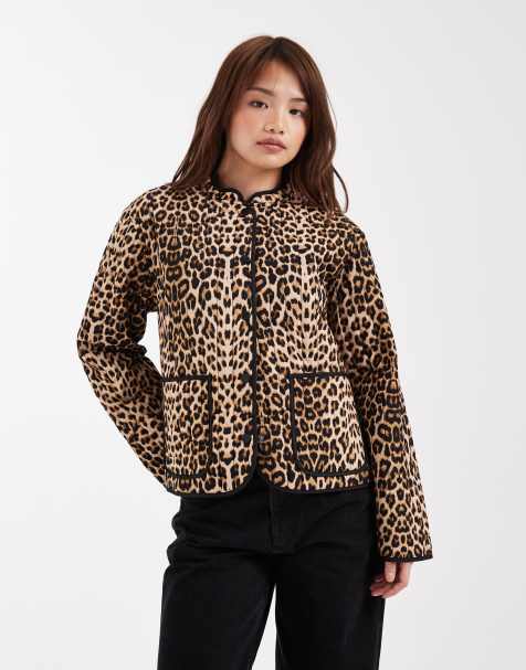 Vero Moda Petite – Steppjacke mit Leopardenmuster - view 1
