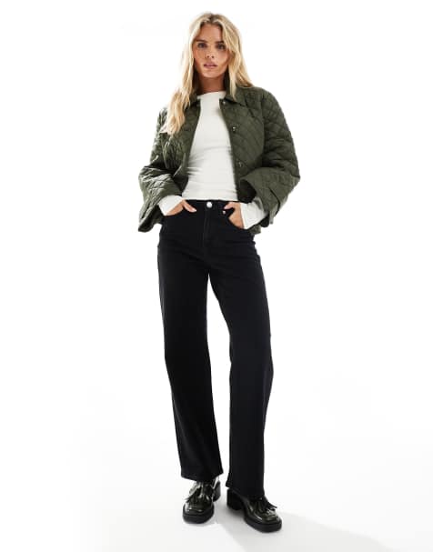 Vero Moda Petite - Tessa - Jean ample à taille haute - Noir - view 1
