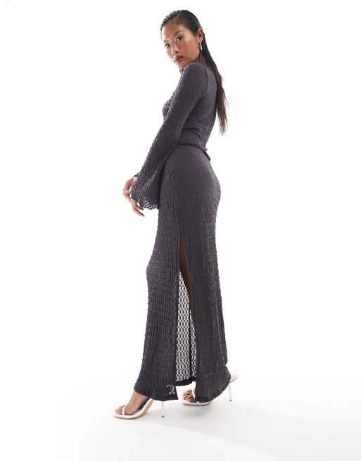 Jersey petite maxi skirt best sale