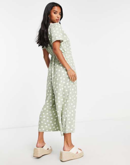 Vero moda clearance green jumpsuit