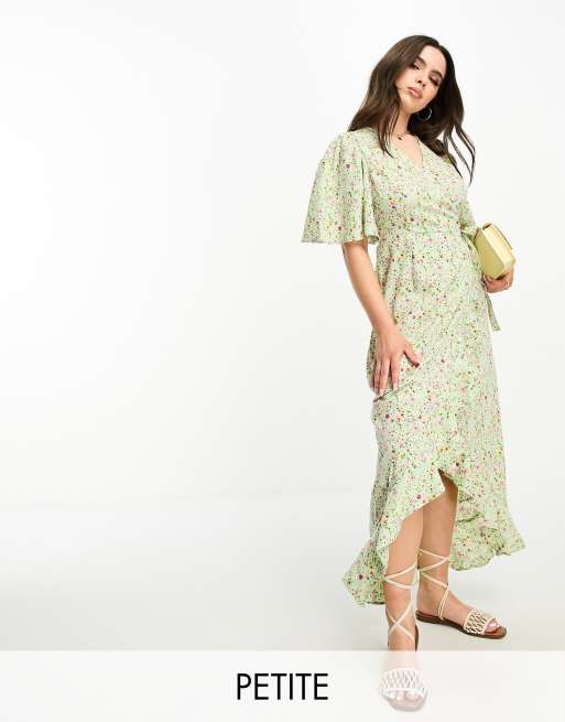 Vero moda 2025 green floral dress