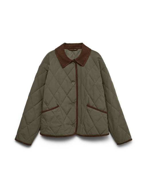 Vero Moda pikowana kurtka w kolorze kalamata, 5 z 5