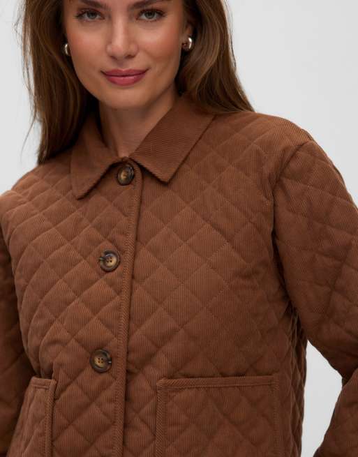 Vero Moda Pikowana kurtka w szylkretowy wzór, 4 z 5