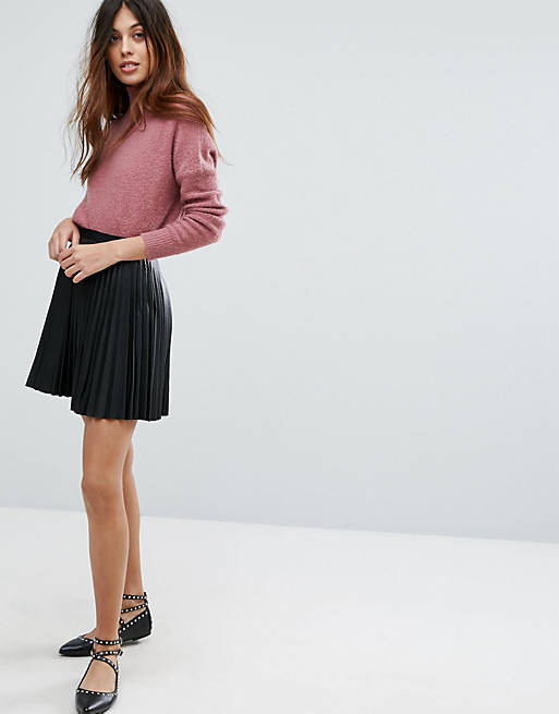 Vero Moda Pleated Mini Skirt | ASOS