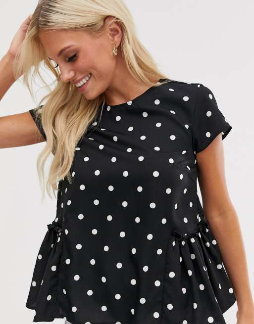 Vero moda polka dot 2024 top