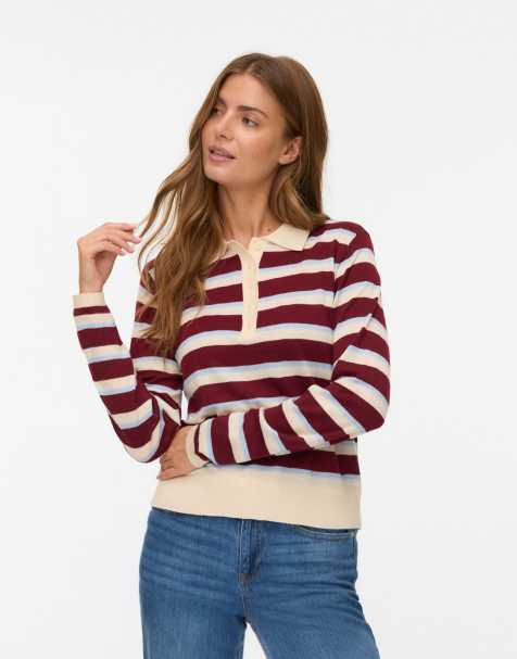 Vero Moda - Polo - Naturel chiné - view 1