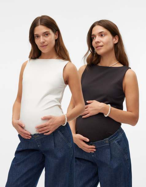 Vero Moda Premamá top negro - view 1