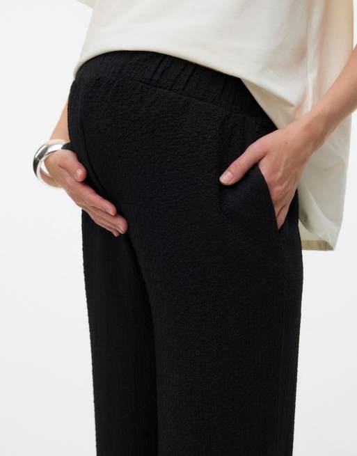 Vero Moda premaman pantaloni neri, 3 di 4
