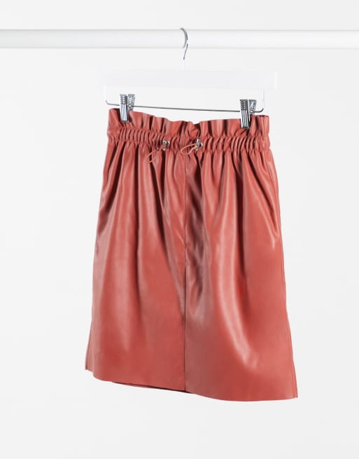 Vero moda hotsell paperbag skirt