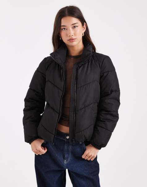 Vero Moda - Pufferjack in zwart - view 1