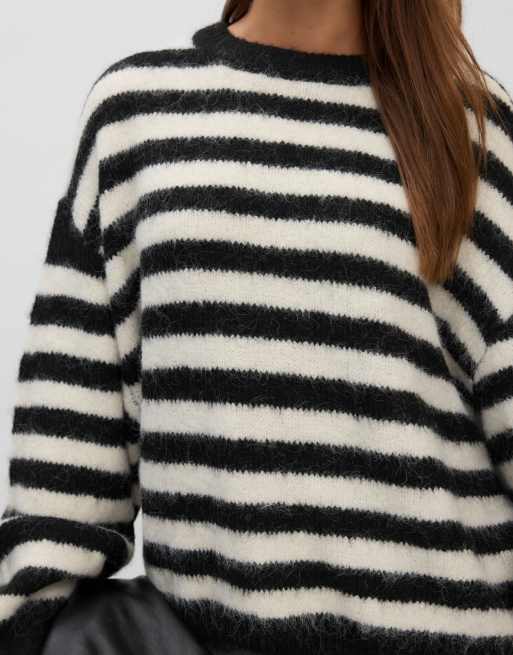 Vero Moda pullover lavorato a maglia nero, 4 di 4