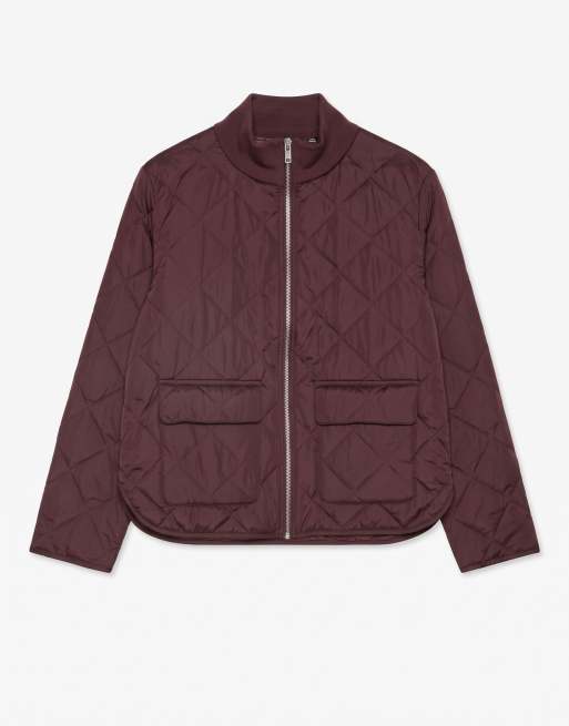 Vero Moda quiltad jacka i fudge, 5 av 6