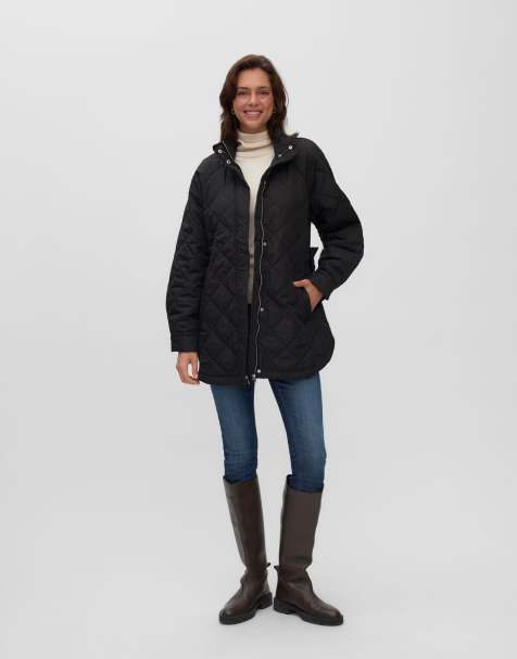 Vero Moda Quilted jacket in black - view 1