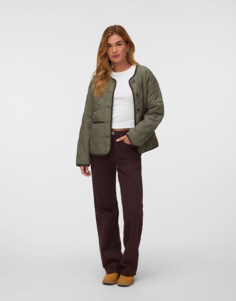 Vero Moda Quilted jacket in kalamata - view 1