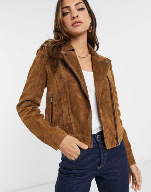 Vero moda on sale suede jacket uk