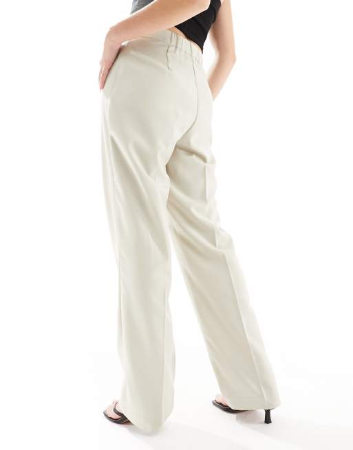 Vero Moda - Rita - Pantalon d'ensemble coupe dad décontractée - Taupe, 2 de 5