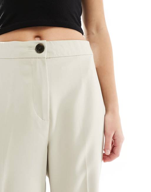 Vero Moda - Rita - Pantalon d'ensemble coupe dad décontractée - Taupe, 3 de 5