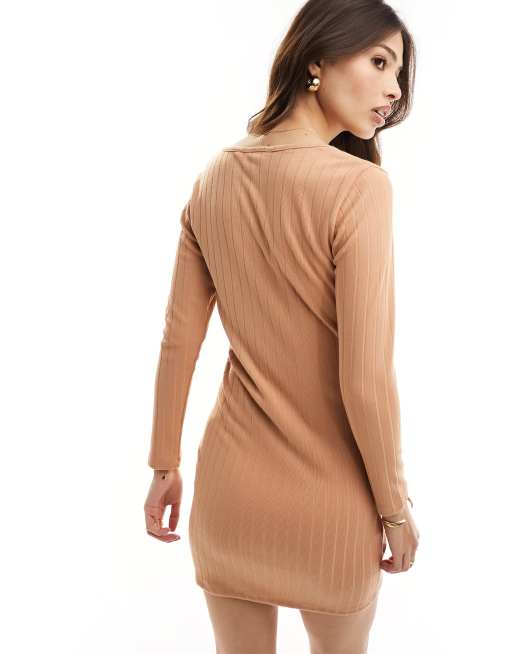 Robe discount marron clair