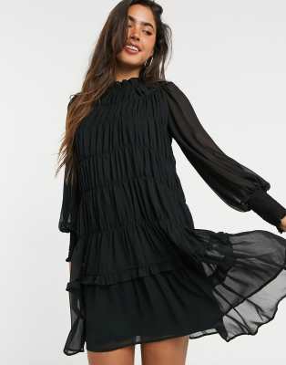 robe courte mousseline
