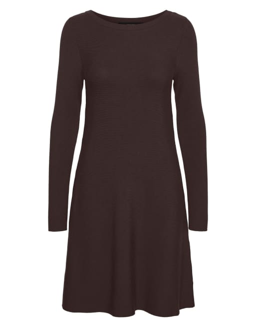 Vero Moda robe en maille chocolat, 5 de 5