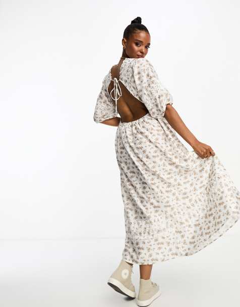 Robes Blanches a Fleurs Commande chez ASOS