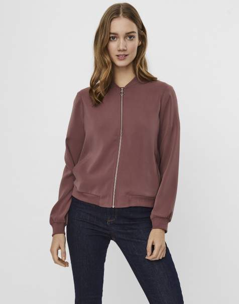 Vero Moda - Rosabrun bomber-jakke - view 1