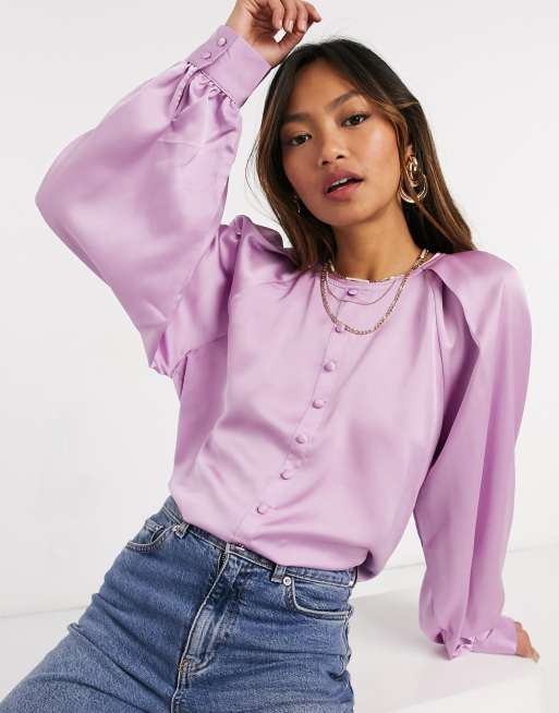 Lilac blouse hot sale