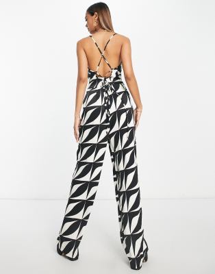 jumpsuit cross back