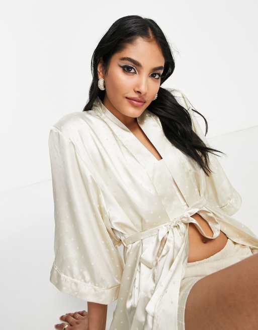 Asos silk store dressing gown