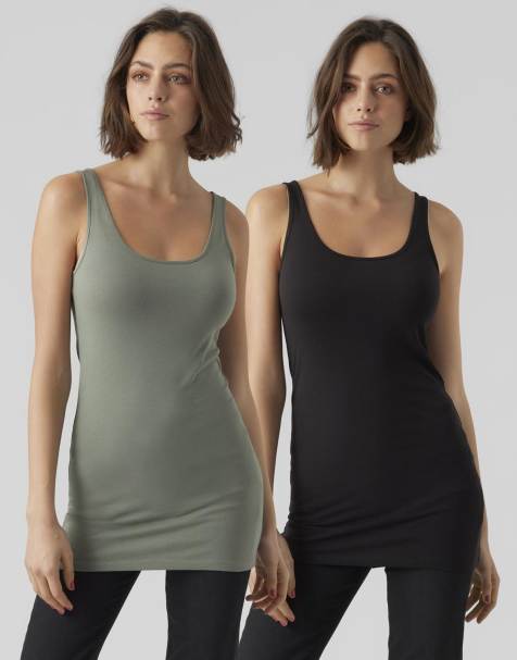 Vero Moda – Schwarzes Tanktop - view 1