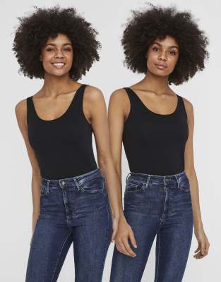 Vero Moda - Schwarzes Tanktop