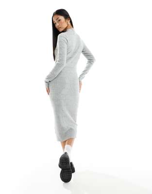 vero moda knitted midi dress