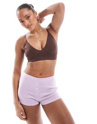 VERO MODA SEAMLESS DEEP V BRA TOP 