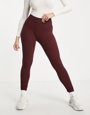 Burgundy Leggings 