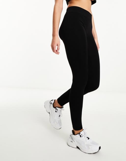 Vero Moda vinyl leggings in black - ShopStyle