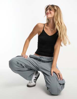 Vero Moda Vero Moda seamless top in black