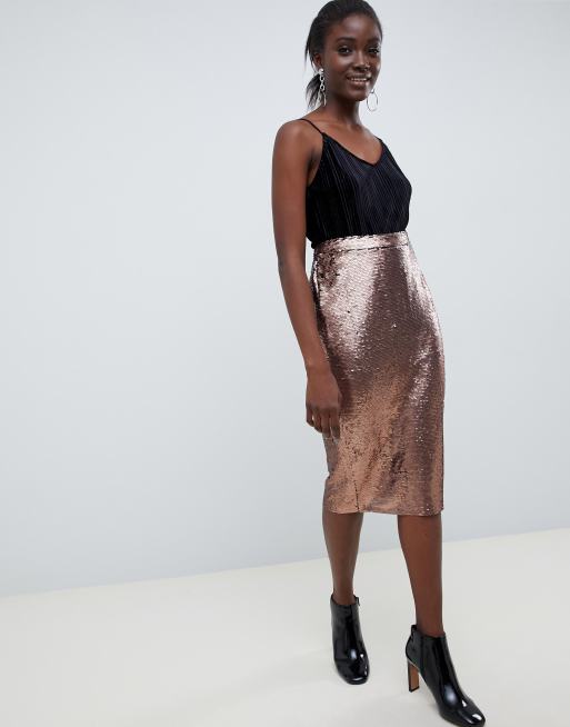 Sequin pencil outlet skirt 5xl