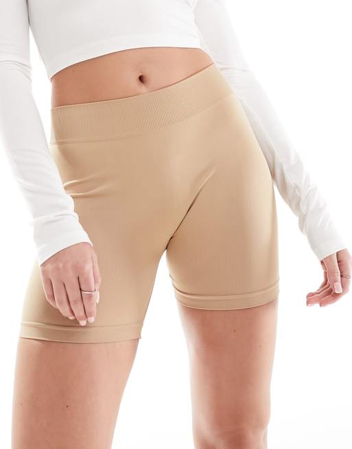 Vero Moda shapewear short leggings in beige, 3 of 5