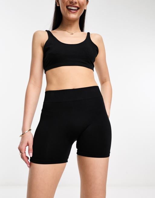 Vero Moda shapewear short leggings in black