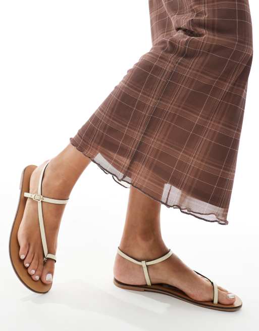 Vero Moda sheer mesh maxi skirt in mocha check print (part of a set), 3 of 5