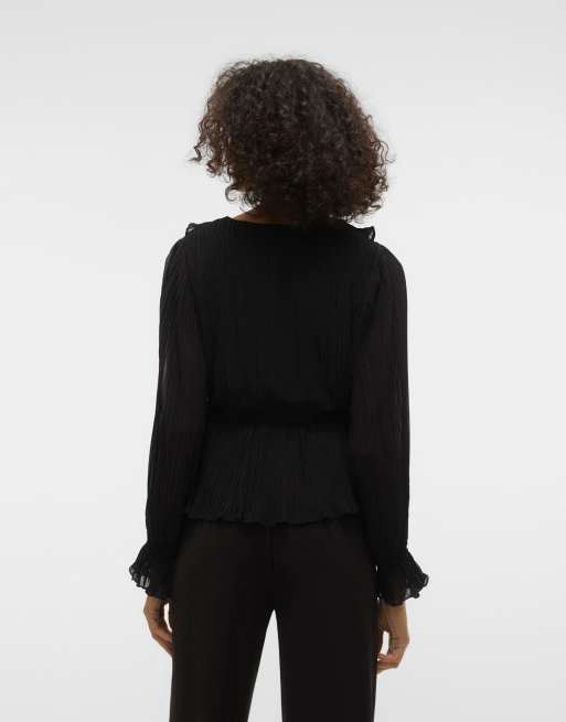 Vero Moda Shirt in black, 2 of 6