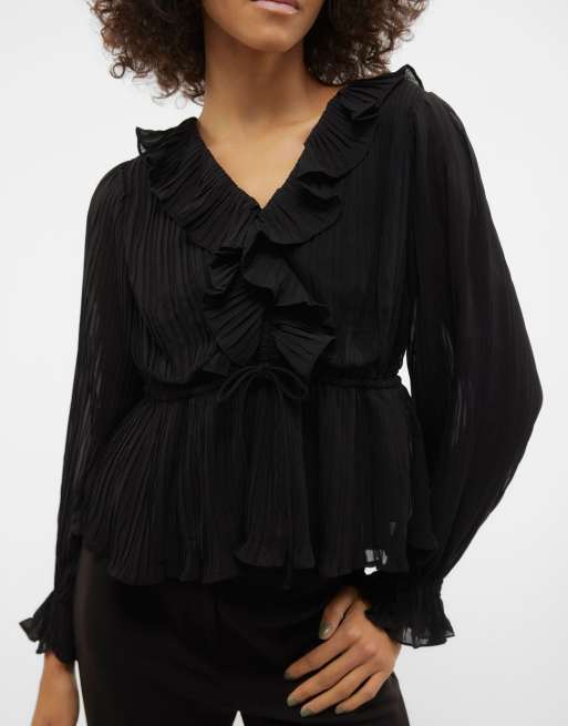 Vero Moda Shirt in black, 4 of 6