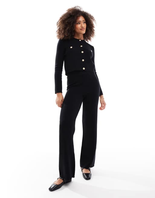 ヴェロモーダ Vero Moda 【 Button-Up Cardigan Women 】 レディース Vero Moda Lucy Crop Ribbed V-neck Cardigan Button Front