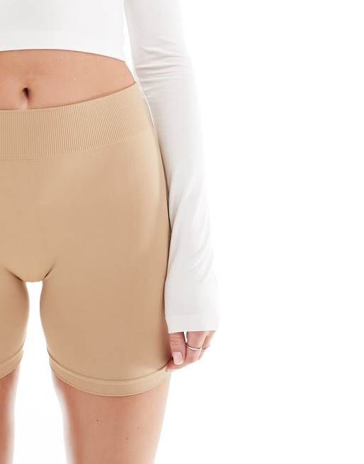 Vero Moda - Short legging gainant - Beige, 5 de 5