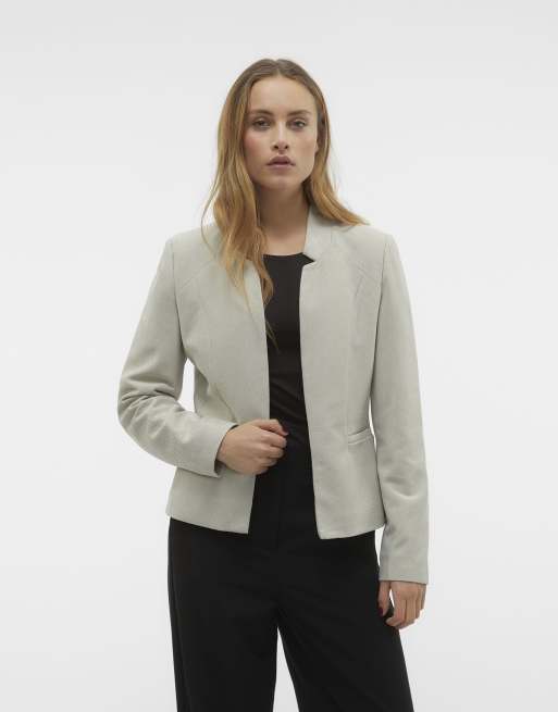 Vero Moda – Sjögräsfärgad kavaj