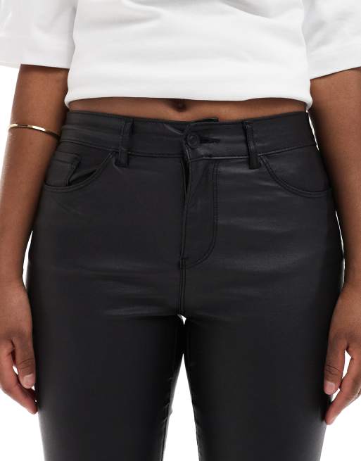 Vero Moda skinny coated jeans in black , 5 of 5