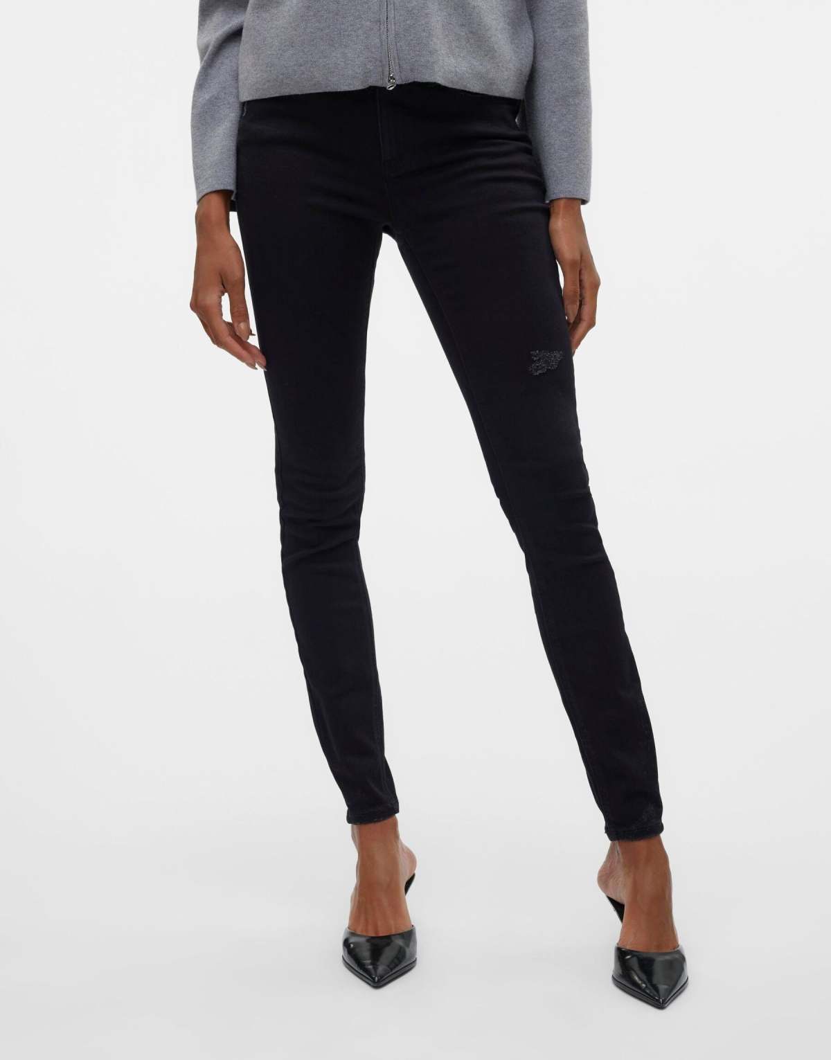 Vero Moda Skinny fit jeans in black