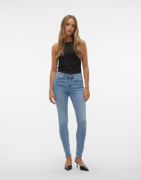 Vero Moda Skinny fit jeans in light blue - view 1