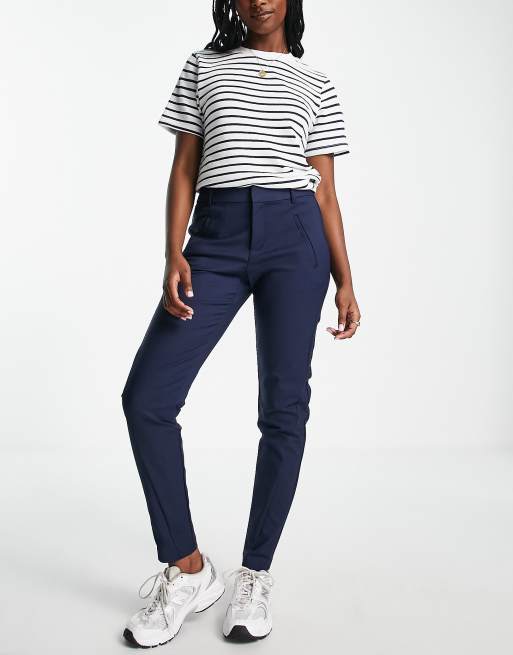 Vero Moda linen culottes in navy