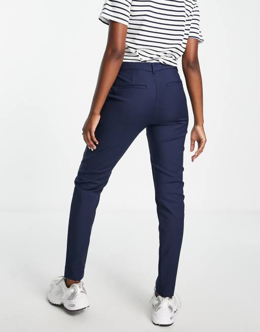 Vero Moda linen culottes in navy